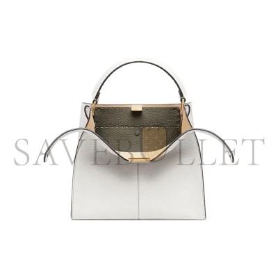 FENDI PEEKABOO X-LITE MEDIUM TOTE SHOULDER BAG 8BN310SMTF1BZA (30*25*14cm)